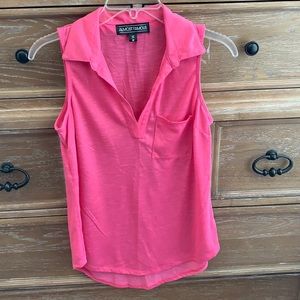 Tank top blouse hot pink size M